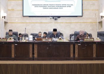 Fraksi Sampaikan Pandangan Umum Raperda Perubahan APBD 2025