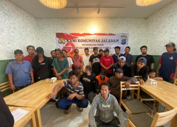 Polda Kalsel Gandeng Komusitas Jalanan