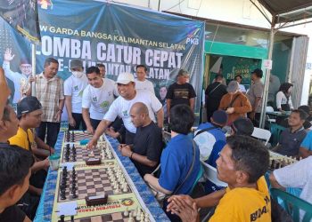 Garda Bangsa Kalsel Menggelar Lomba Catur Cepat