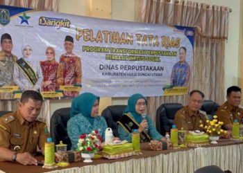 Ketua PKK HSU Buka Pelatihan Tata Rias