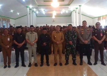 Pemkab Ikuti Peluncuran Nasional Kelembagaan Koperasi Merah Putih