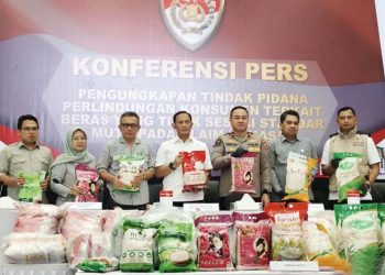 Tiga Produsen Beras Diduga Langgar Standar Mutu