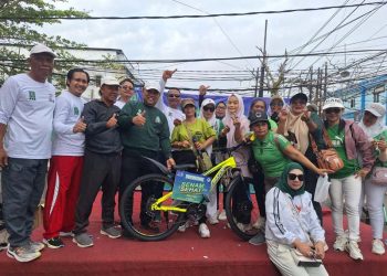 Garda BMI Kalsel Menggelar Senam Sehat