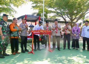 Bupati Membuka Perkemahan Satya Dharma Pemasyarakatan