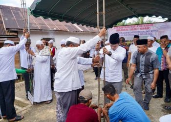 Dukungan Pemkab Perkuat Pembangunan Langgar Nurul Rahman di Halong