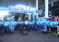Sekdaprov Gowes Bersama ASN Keliling Kawasan Perkantoran
