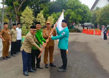 Bupati Lepas Puluhan Mahasiswa STIT Syekh Muhammad Nafis