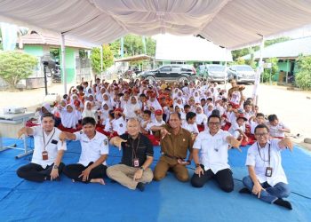 Bank Kalsel Gelar Edukasi Keuangan di SDN 2 Pemalongan