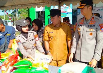 Pemkab dan Polres Tabalong Gelar Gerakan Pangan Murah