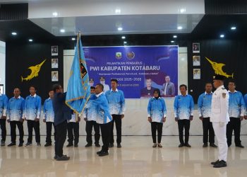 Pengurus PWI Kotabaru Periode 2025-2028 Dilantik