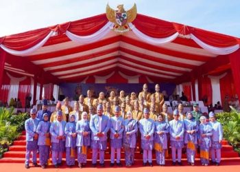 Pemkab Banjar Gelar Upacara Peringatan Harjad Ke-75