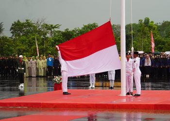 Bupati Kotabaru Pimpin Upacara HUT RI