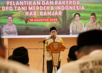 Tani Merdeka Indonesia Kabupaten Banjar Resmi Dilantik
