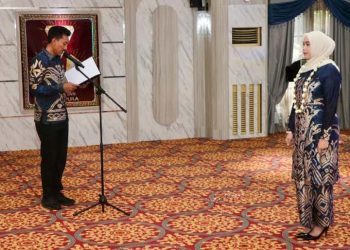 Bupati Banjar Kukuhkan Ketua Dekranasda