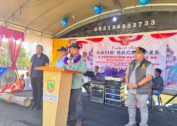 Bupati Kotabaru Hadiri Festival Adat Katir Race 2025
