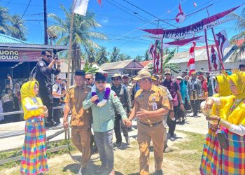 Bupati Kotabaru Hadiri Festival Adat Katir Race 2025 di Pulau Kerayaan