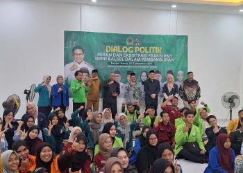 Fraksi PKB Berdialog Politik Bersama Mahasiswa dan Ojol