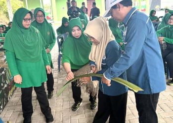 Kodim 1004 / Kotabaru Gelar Pelatihan Anyaman Pandan Laut