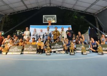 Walikota Banjarmasin Tutup Turnamen Bola Basket 3×3