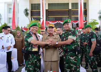 Gubernur Saksikan Penyerahan Komdal Korem 101 Antasari