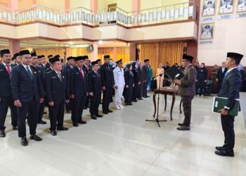 Bupati HSU Lantik Pejabat, Fungsional dan PPPK