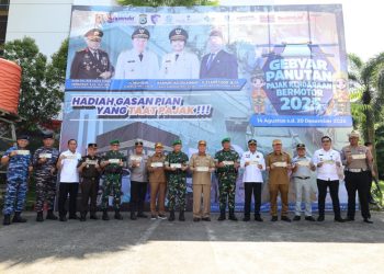 Gubernur dan Wagub Serta Forkopimda Gaungkan Gebyar Panutan Pajak