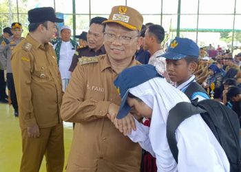 Pemkab Tabalong Gelar Program Bunga Desa di Hayup