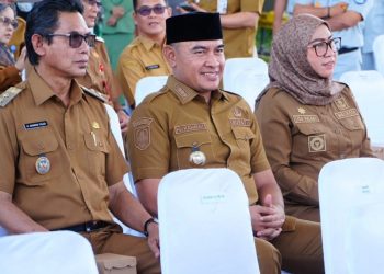 Bupati Tala Hadiri Alih Kodal Korem 101 Antarsari