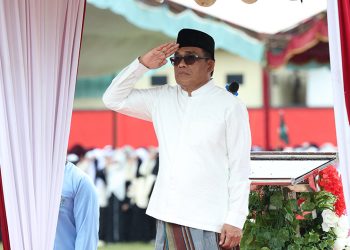 Bupati Sahrujani Pimpin Apel Hari Santri Nasional Tahun 2025