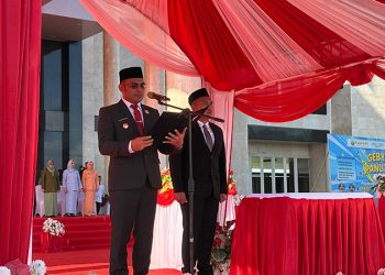 Pemkab Kotabaru Gelar Upacara Hari Pancasila