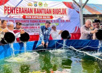Yayasan Majelis Arsyadi Menerima Bantuan 5000 Bibit Ikan Patin