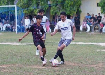 Bupati Resmi Buka Turnamen Sepak Bola Mangkauk Cup III