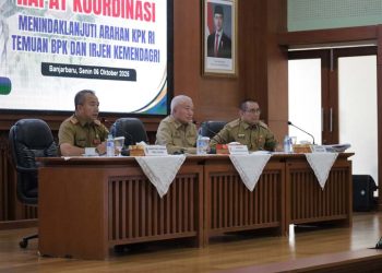 Gubernur Pimpin Rakor Tindaklanjuti Arahan KPK