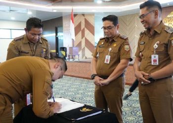 Pemkab Lakukan Penandatanganan Komitmen Tindaklanjut Rekomendasi BPK