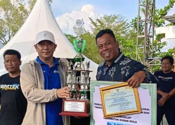 Desa Sari Mulya Raih Penghargaan Adipura Lokal Tingkat Kabupaten