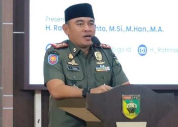 Bupati Tala Buka Sosialisasi Pos Bantuan Hukum