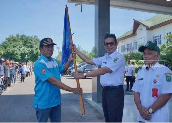 Wakil Bupati Lepas Peserta Karang Taruna ke KKBWKT XXXVI di Banjarmasin