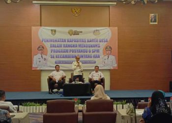 Puluhan Kader Posyandu Kecamatan Bintang Ara Ikuti Bimtek Peningkatan Kapasitas