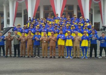 Bupati Lepas Atlet Kontingen Tabalong Berlaga di Porprov Tanah Laut