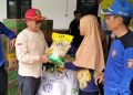 Dinsos Tapin Salurkan Bantuan Korban Bencana Puting Beliung