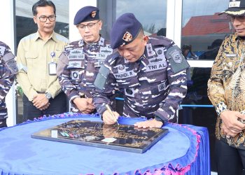 Wabup Syairi Hadiri Peresmian Gor Lanal Kotabaru