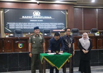 Bupati Apresiasi DPRD Tetapkan Dua Perda Strategis