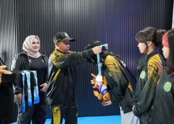 Bupati Tapin Beserta Istri Hadiri Pembukaan Porprov VII Tala