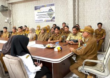 Bupati Sambangi Dinas Pendidikan dan Kebudayaan serta PUPR