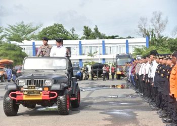 Gubernur Pimpin Apel Kesiapsiagaan Tanggap Darurat Bencana Hidro
