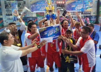 FWE Juara Ajang Futsal PWI–Adaro Cup 2025