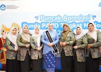 Bunda Paud Tanbu Dukung Wajib Belajar 1 Tahun Prasekolah