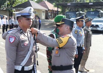 Polres Tala Laksanakan Gelar Pasukan Operasi Zebra Intan 2025