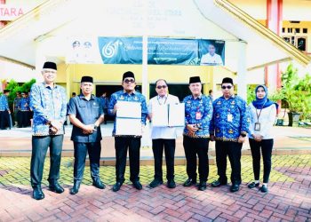 Wabup HSU Pimpin Apel Peringatan HKN Ke-61