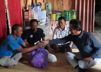 Wabup Balangan Apresiasi Aksi Sosial OMPL di Desa Mantuyan